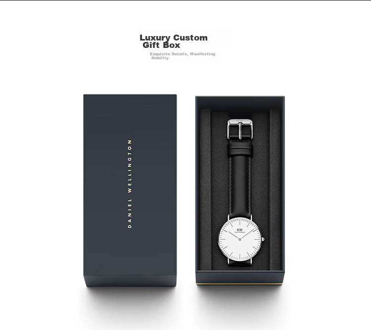 DanielWellington DW Men's Watch, Classic Leather Simple Fashion European And American Quartz Wristwatch, Birthday Gift for Boyfriend, DW053 5