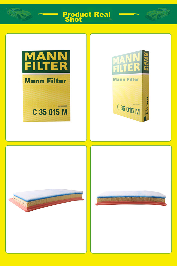 MANNFILTER Air Filter Element C35015M/C35024 for Cadillac XT4/Regal/LaCrosse/Envisio 9