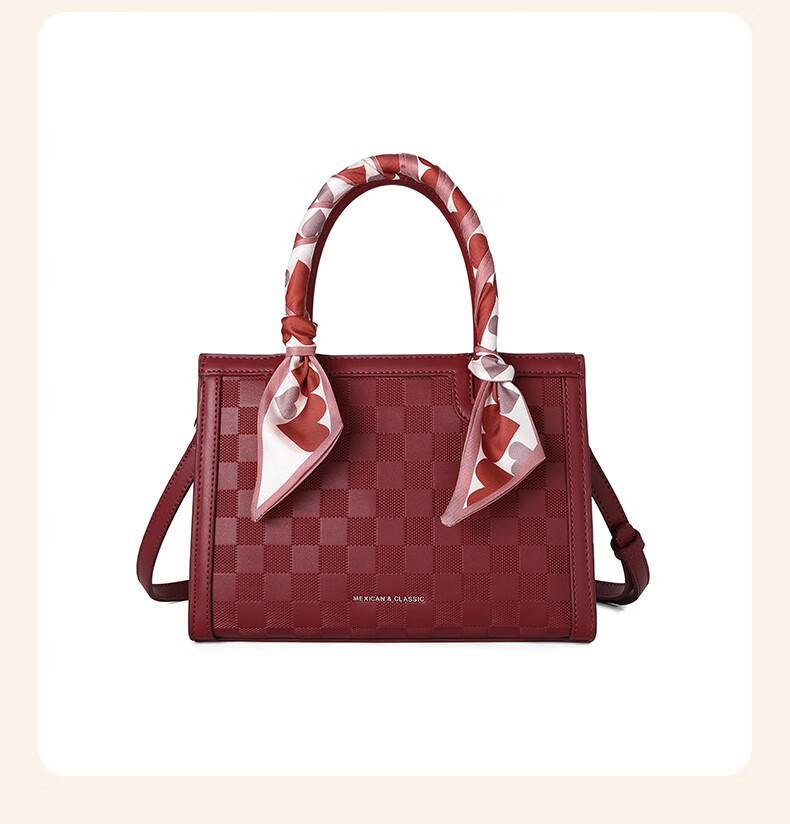 MEXICAN Women's Bag 2025 Cowhide Luxury Handheld Mommy Bag Versatile Shoulder Bag Birthday New Year Gift for Mom 25
