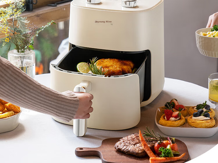 Joyoung 5L Multifunctional Smart Air Fryer Large Capacity Oil-Free Fryer KL45-VF501 22