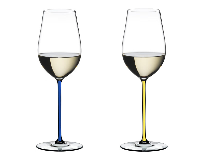 RIEDEL Wedding Gift Sparkling Riesling/Zinfandel Wine Glass Green Stem Handmade 395ml Single Piece 2