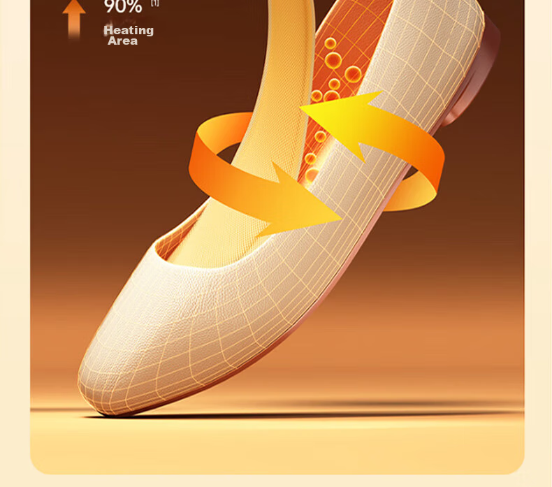 Cigeman Heated Shoe Insoles [20 Pieces], Foot Warmer, Warm Foot Pad, Foot Warmer Patch, Cold-Proof, Warmth Retention, Suitable for Men And Wome 13