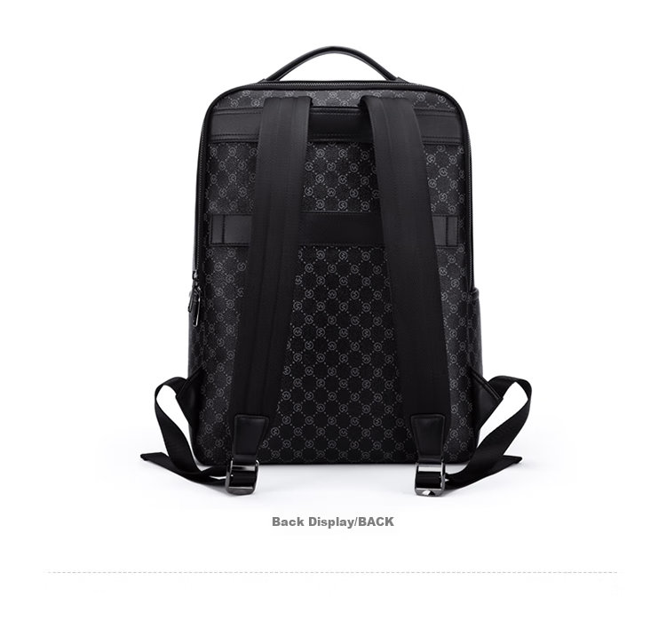 GOLF Backpack, Men's Fashionable Printed Large Capacity Backpack, Water-Resistant Laptop Bag for Men And Women, Student Schoolbag, Trendy Casual Business Travel Backpack, 5I688466J Black 20