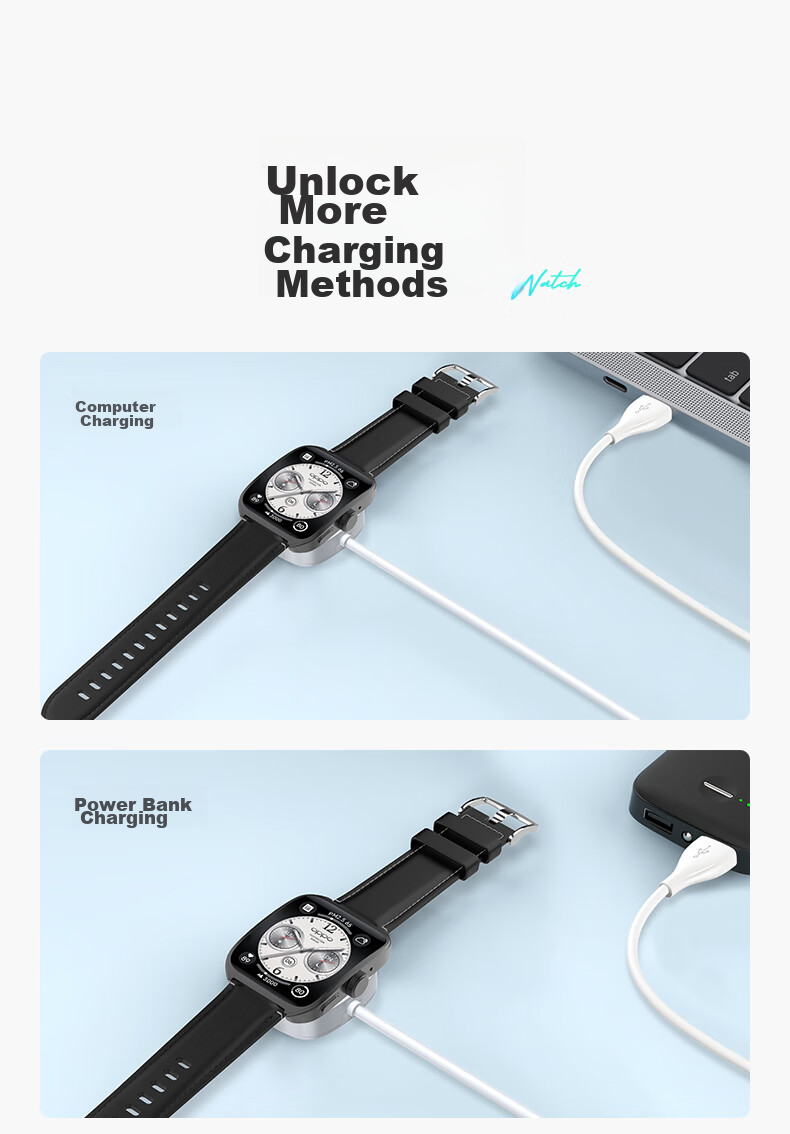 CangHua Compatible with OPPO Watch Charger, Suitable for WatchX3/X2/X2mini/watch4Pro/4/3/3Pro/2/SE OnePlus Watch 2 Charging Cable, Magnetic Fast Charging Dock 12