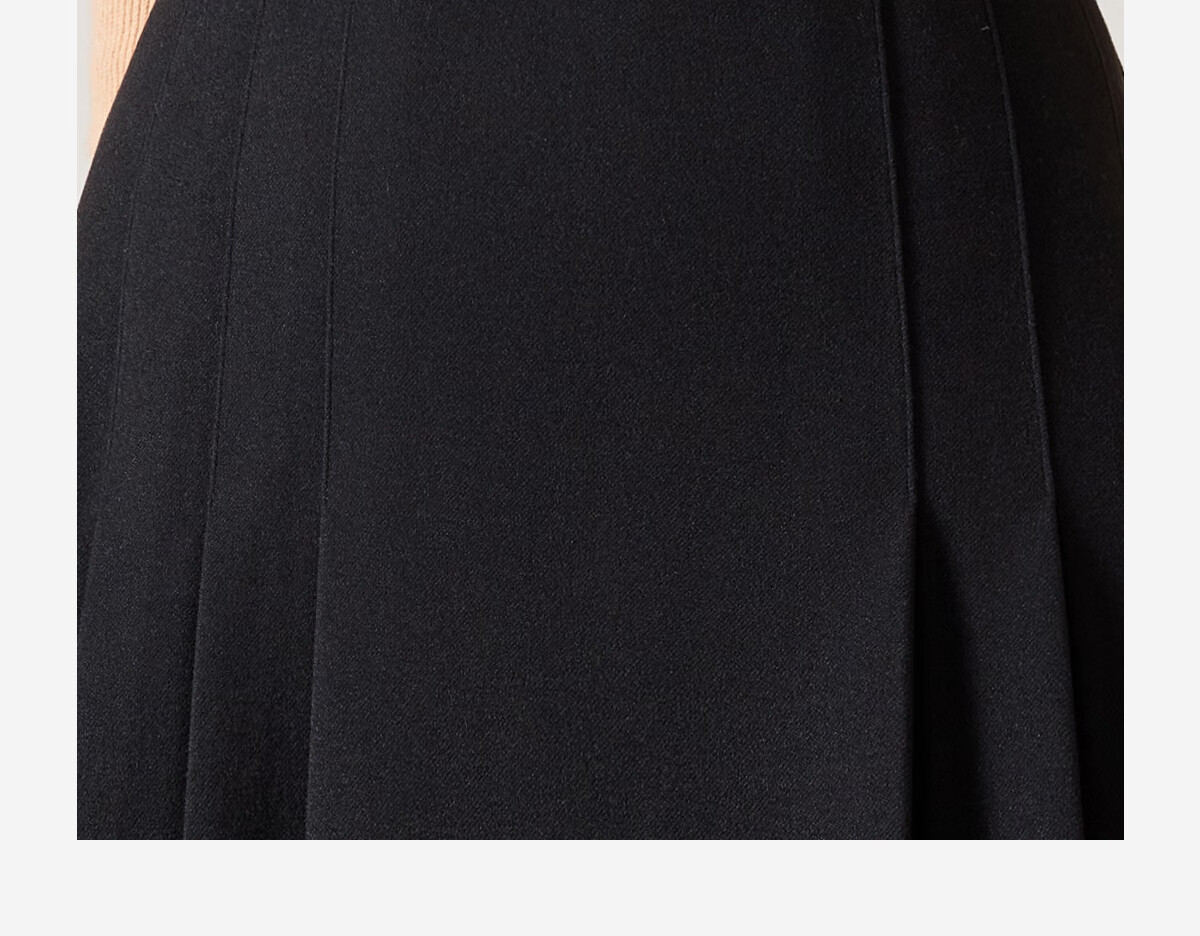 She Enjoy Woolen Skirt Women's Autumn Winter Versatile Woolen Pencil Skirt Mid-Length Straight Skirt T54B090 6