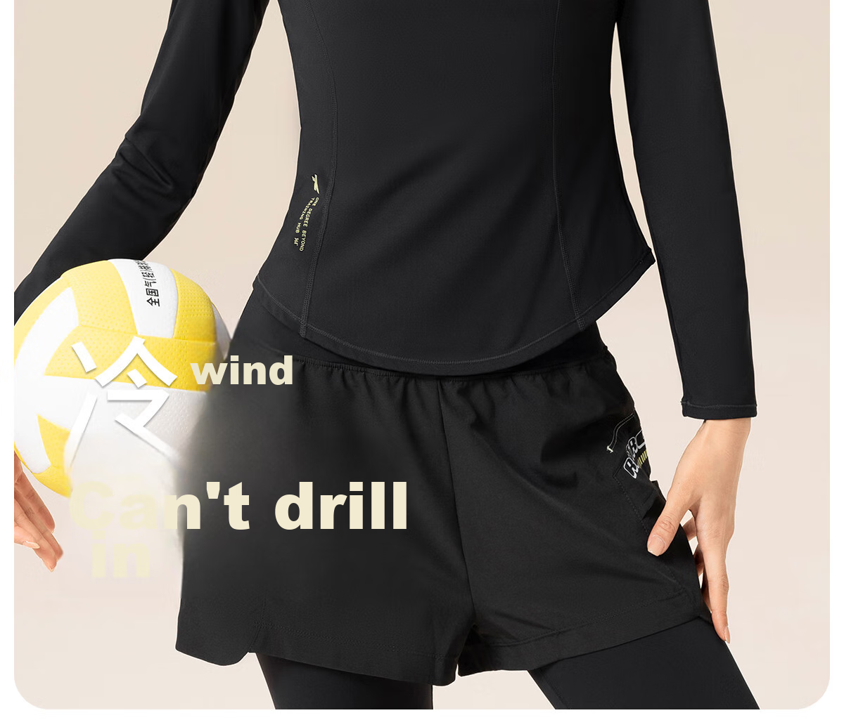 361° Women's Long-Sleeve Sports Top, Half-Open Yoga Wear, Spring And Autumn Running Training Suit, Slim-Fit Yoga Fitness Clothing 3