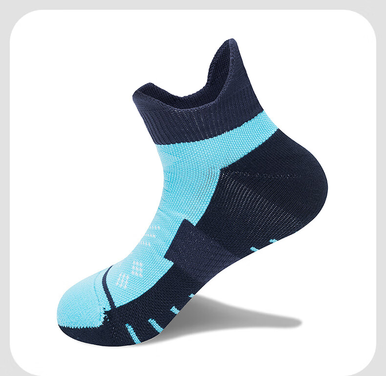 TFO 6th Generation Kids Sports Socks Non-Slip Shock Absorption Outdoor Hiking Mountaineering Socks C2202485 Blue S 6