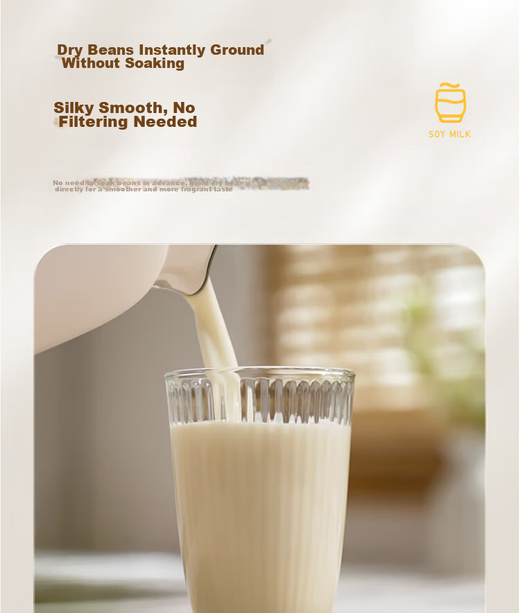 Joyoung Blender-Free Soy Milk Maker, 0.6L Small Capacity, Easy to Clean, Programmable Fruit And Vegetable Juicer DJ06X-D2526 5