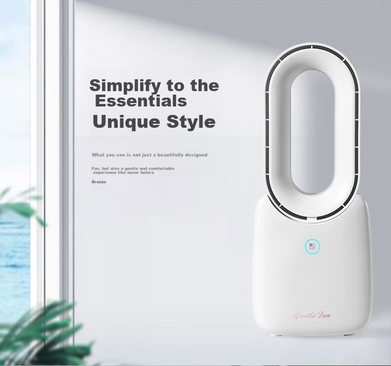 Kewo [Ice Mist Cooling] Desktop Fan Mini Air Conditioner Dormitory Office Ultra-Quiet Home Table Fan Circulating Large Mist Humidifier Bladeless Cooling Device 3