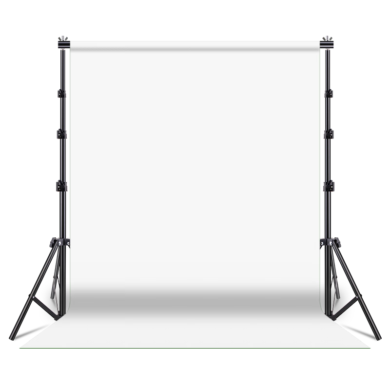 LATZZ 3*2 Meter White Live Streaming Backdrop Cloth, Photography White Cloth, Solid Color Thickened Curtain, Chroma Key Cloth, Product Photo Background Cloth, Portrait Photography ID Photo Shooting Soft Light Non-Woven Fabric