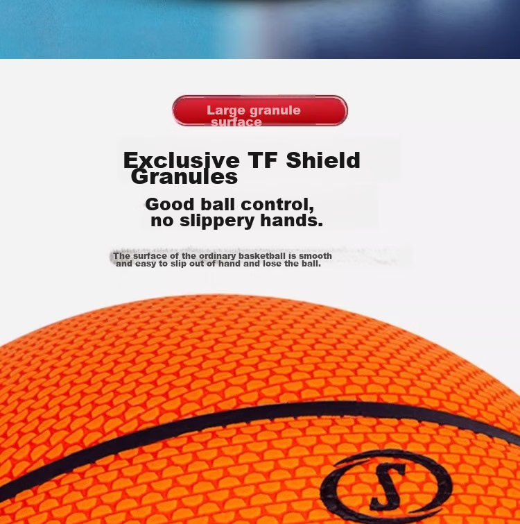SPALDING SPALDING Moisture-Absorbing And Dustproof TF Indoor And Outdoor PU Adult Size 7 Basketball 77-962Y 8