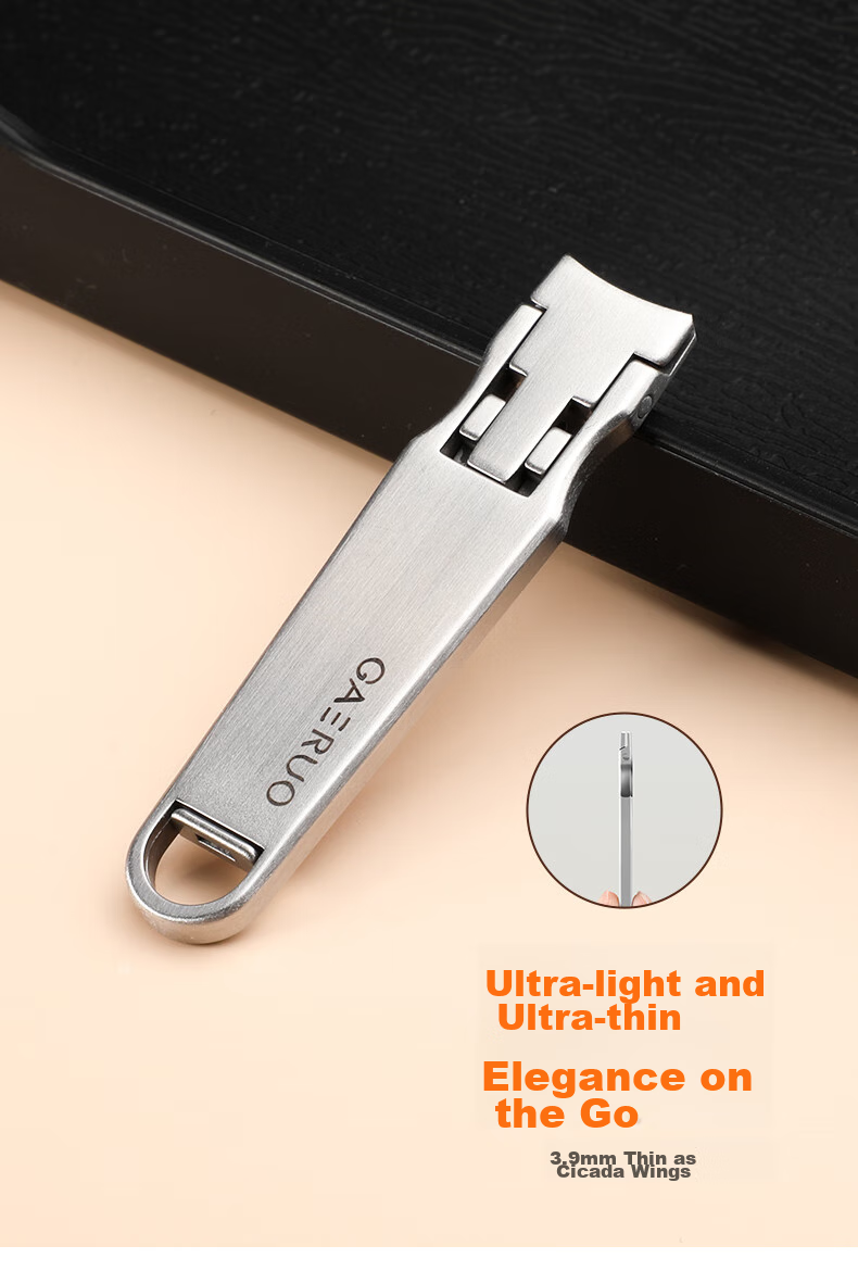GAERUO Baby Nail Clipper, Small Size, Child-Friendly, Anti-Pinch, Household Use, Stainless Steel Nail Scissors 4