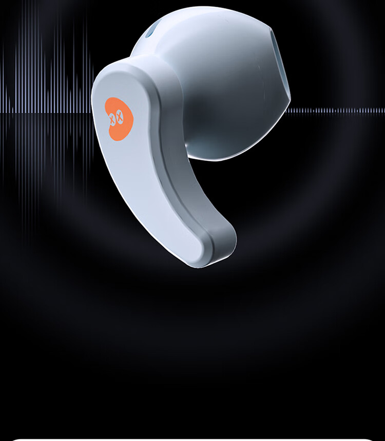 SONGX Bluetooth Headphones, Wireless Sports Running Business Gaming Music Long Battery Life Semi In-Ear Bluetooth 5.3 Compatible with Apple Android Universal Earphones, Almond Brow 5
