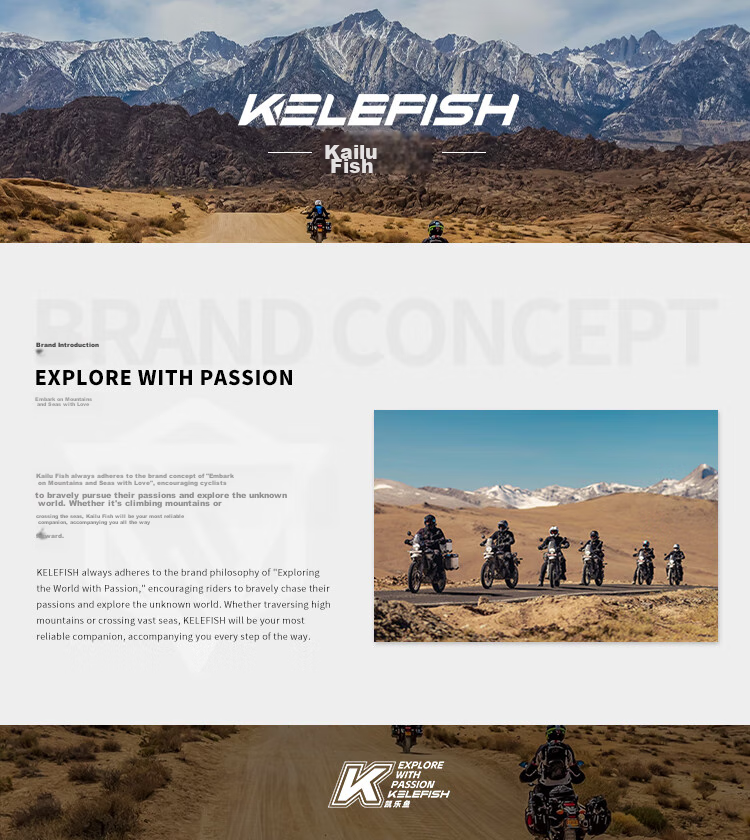 KELEFISH Motorcycle Tail Bag Waterproof Travel Saddle Bag Riding Rear Seat Bag Sand Yellow - Updated Version 66L 16