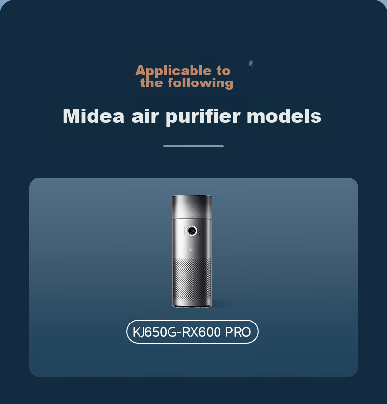 Midea Humidifying Air Purifier with No-Mist Humidifier RX600PRO Original Humidifier FS-60XH1 [Accessory] 2