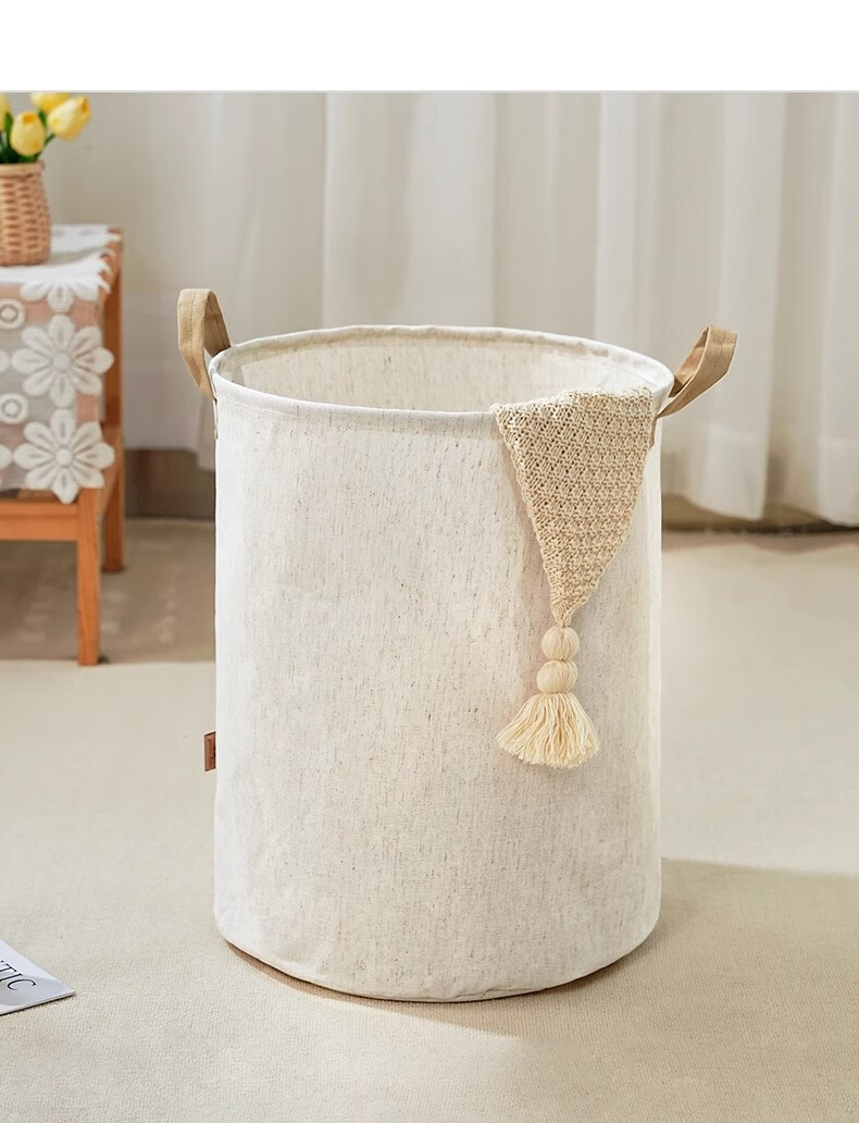 Yuanben Bedroom Laundry Hamper, Dirty Clothes Storage Basket, Dormitory Clothing Organizer, Foldable Toy Washing Basket, Waterproof Household Storage Container 19