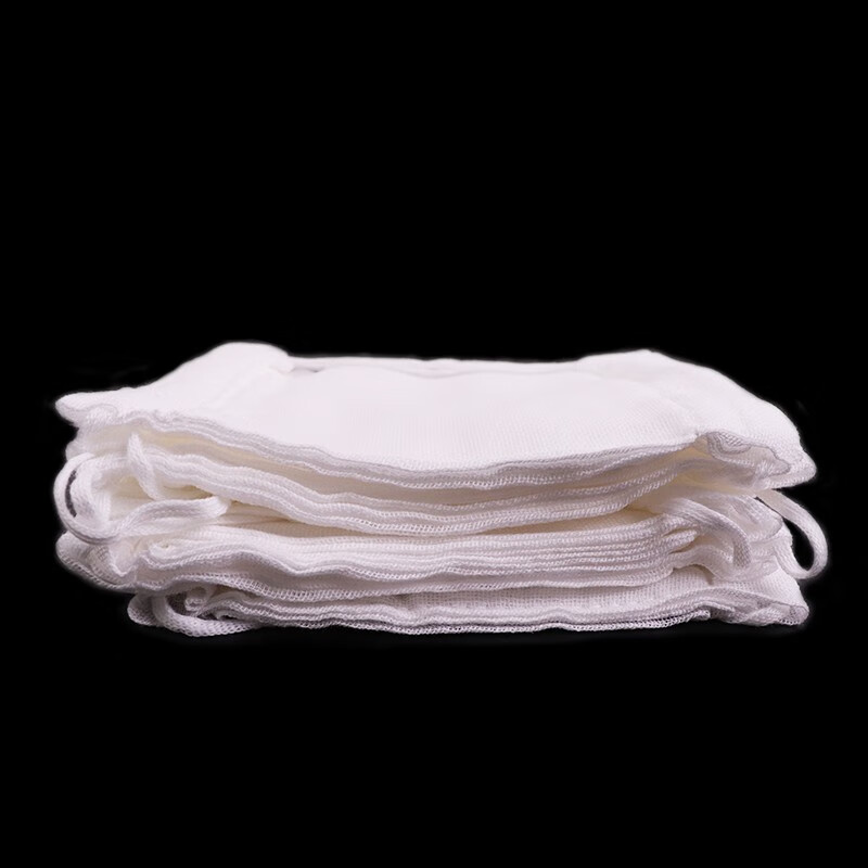 BAIGE Cotton Gauze Mask, Thickened Dust-Proof Industrial Cotton Mask, Labor Protection Product, Washable And Comfortable, 16 Layers * 10 Pieces, CW436313