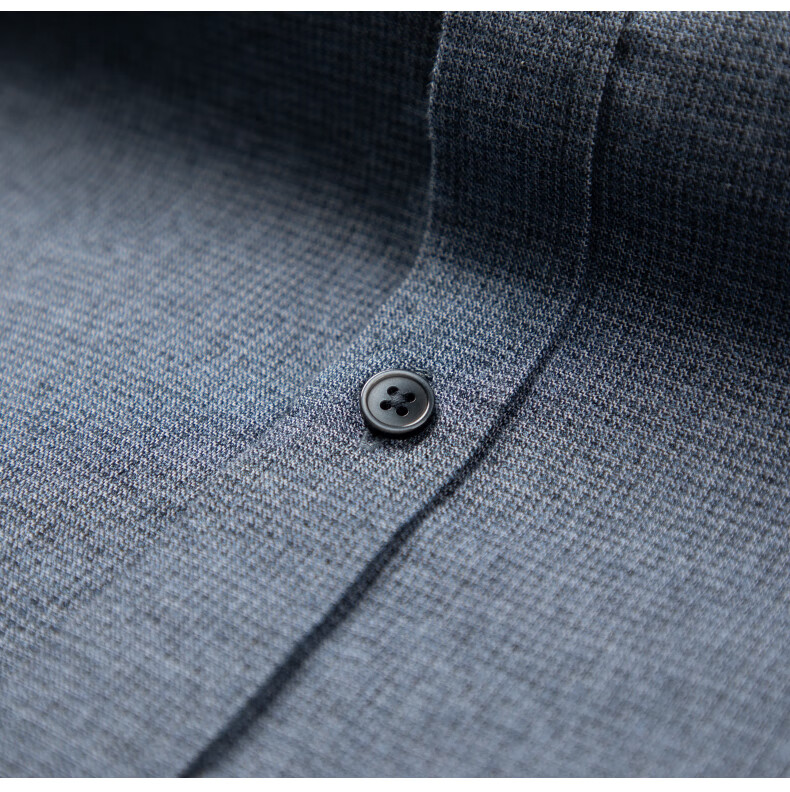 BLACKMONDAY [80-Count Long-Staple Cotton] Pure Cotton Long-Sleeve Shirt for Men, Spring And Autumn Season, All-Cotton Wrinkle-Free Casual Business Shirt for Me 13