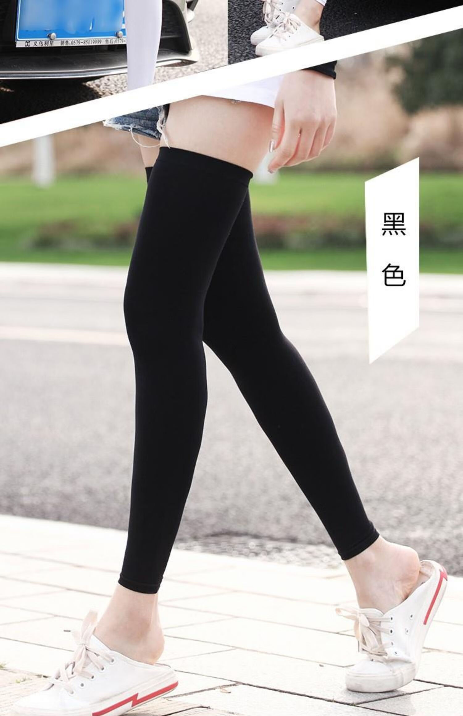 Move Iron Ice Silk Leg Guards Sun Protection Leg Sleeves for Men And Women Outdoor Sports Leg Covers Summer Sweat-Absorbing Breathable Running Cycling Knee Pads White 4