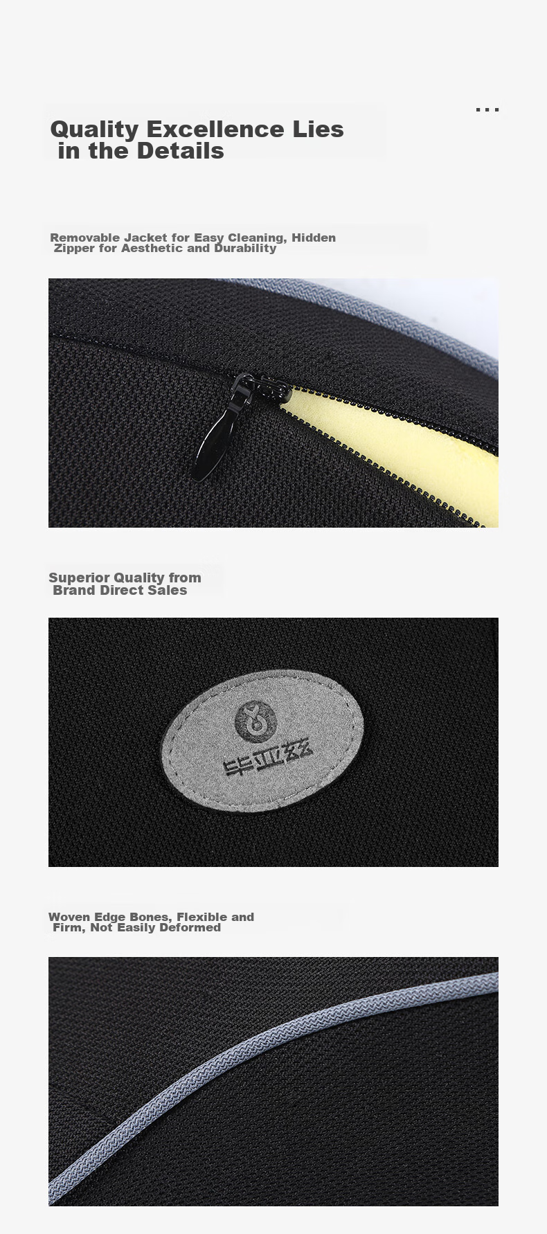 BIAZE Car Headrest, Neck Support Pillow for Vehicles, Car Accessory Pillow, Car Cushion, Compatible with Xiaomi SU7 13