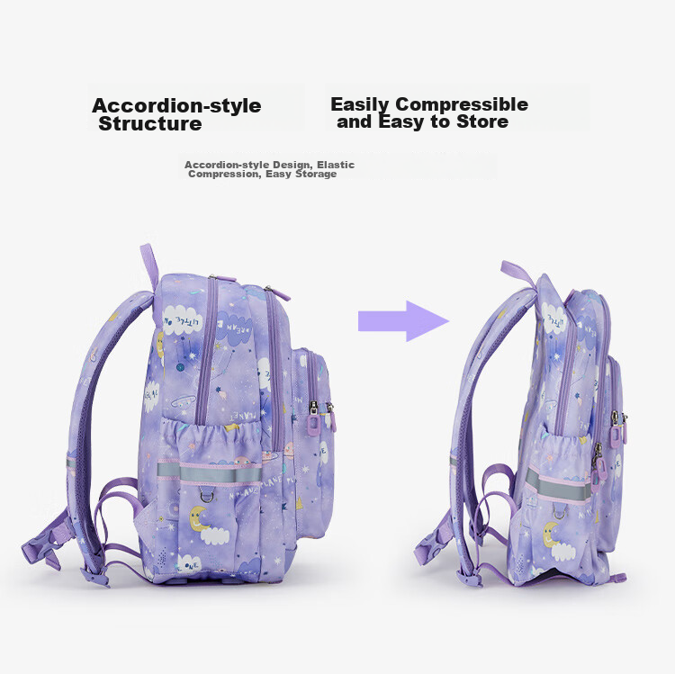 KALA·Y Backpack, Ultra-Light Outdoor Travel Bag for Primary School Students, Suitable for Grades 1-3 Children, Lightweight Casual Backpack for Boys And Girls 7
