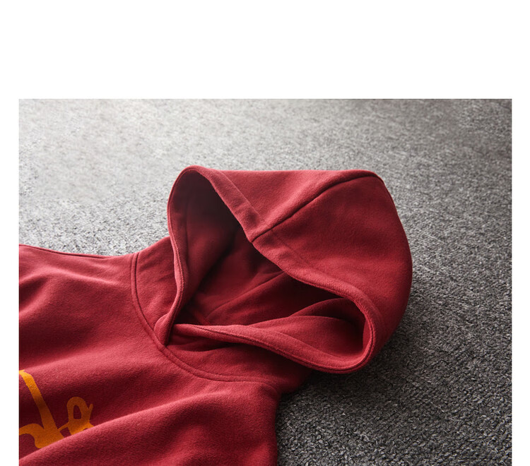 Dme Hoodie Dress for Women, Spring And Autumn Season, Red Hooded Straight Long-Sleeve Loose Sweatshirt Elegant Dress, China Red, S 16