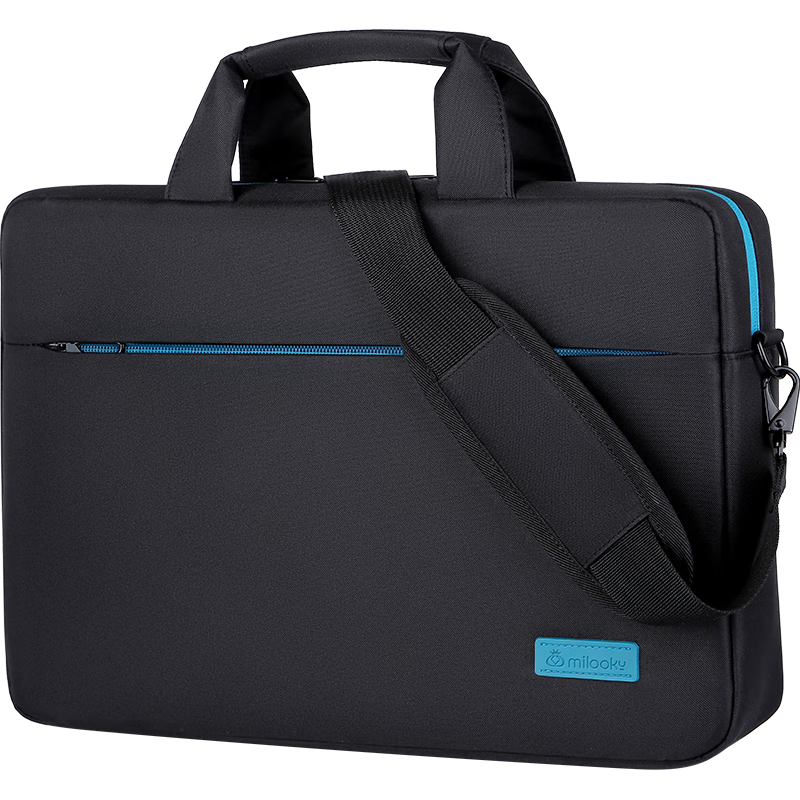 Diigongfang Large Capacity Shoulder Laptop Bag for Men, Simple Business Style, Padded Shockproof Anti-Drop 13.3/13/13.6/14 Inch Handheld Laptop Bag, Commuter Crossbody Bag