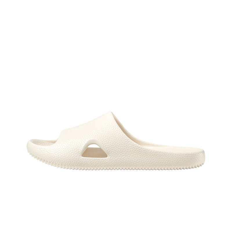 Poxi Li Mu Slippers, Bathroom Couple Style, Home Shower Non-Slip EVA All-Season Slippers for Men, Light Sand Color, Size 35-36