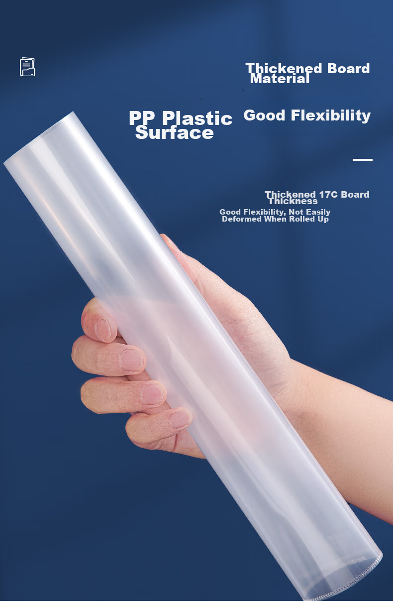 Jindeli 50-Pack Transparent Single-Sheet File Sleeves, L-Shaped A4 Resume Folder, File Holder, Single-Page Insert Pocket, Two-Page Document Folder E310-50 4