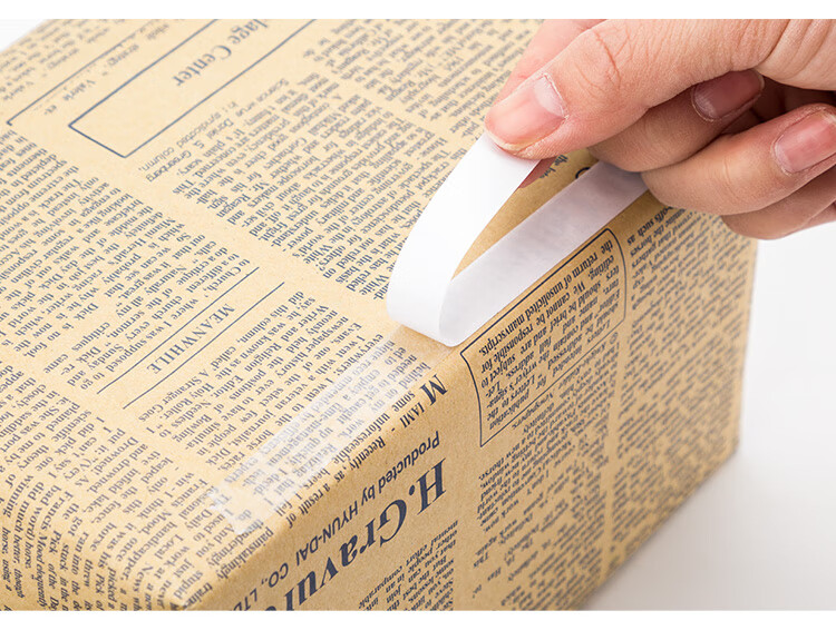 GuangBo High Adhesion, 6 Rolls, 18mm*6y, 5.49 Meters/roll, Double-Sided Tape, Cotton Paper, Office Stationery, SM-3 11