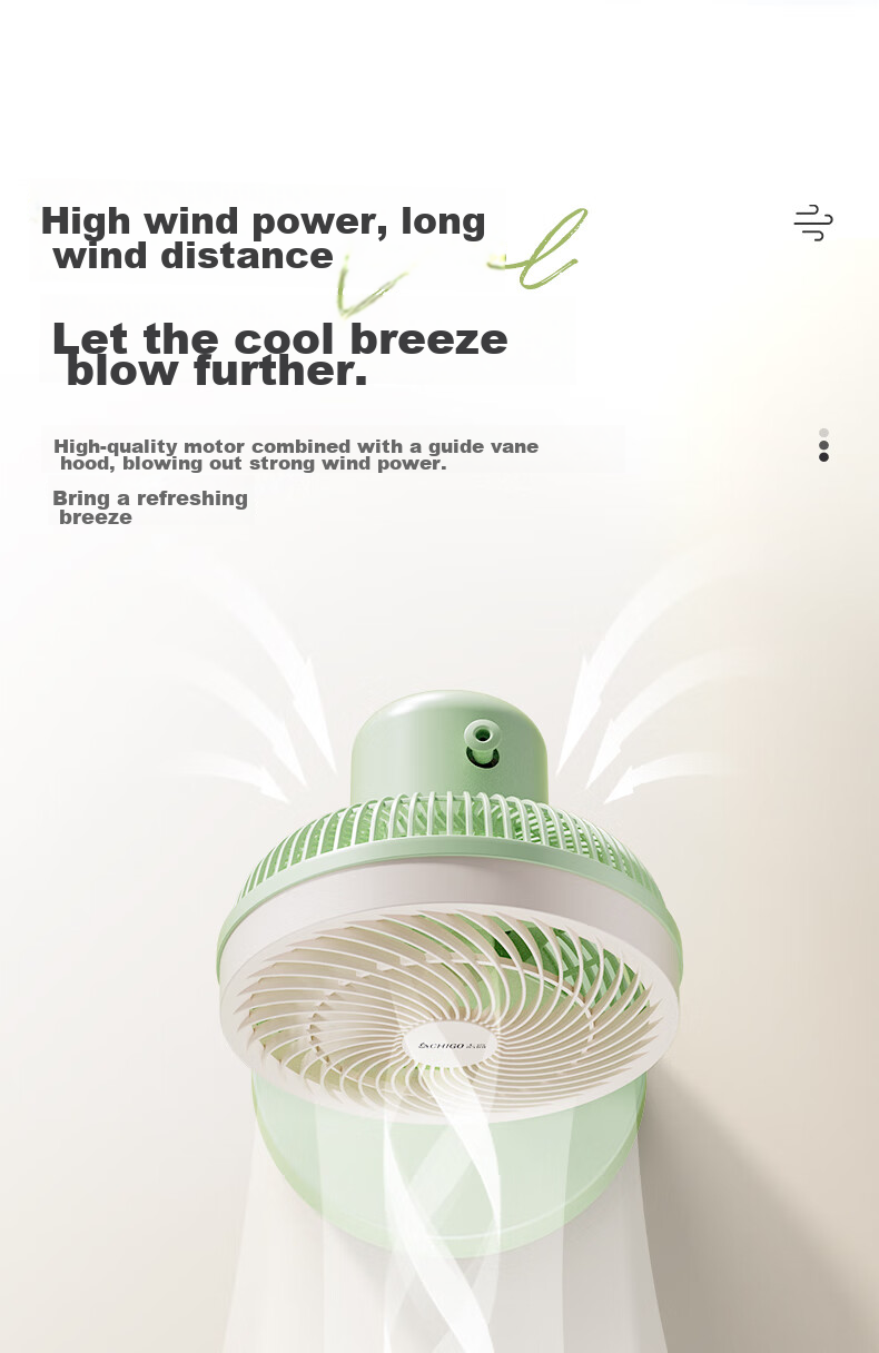 CHIGO Electric Fan/Table Fan/Small Fan/Desktop Fan Home Student Dormitory Office Quiet Energy-Saving Oscillating Small Fan 14