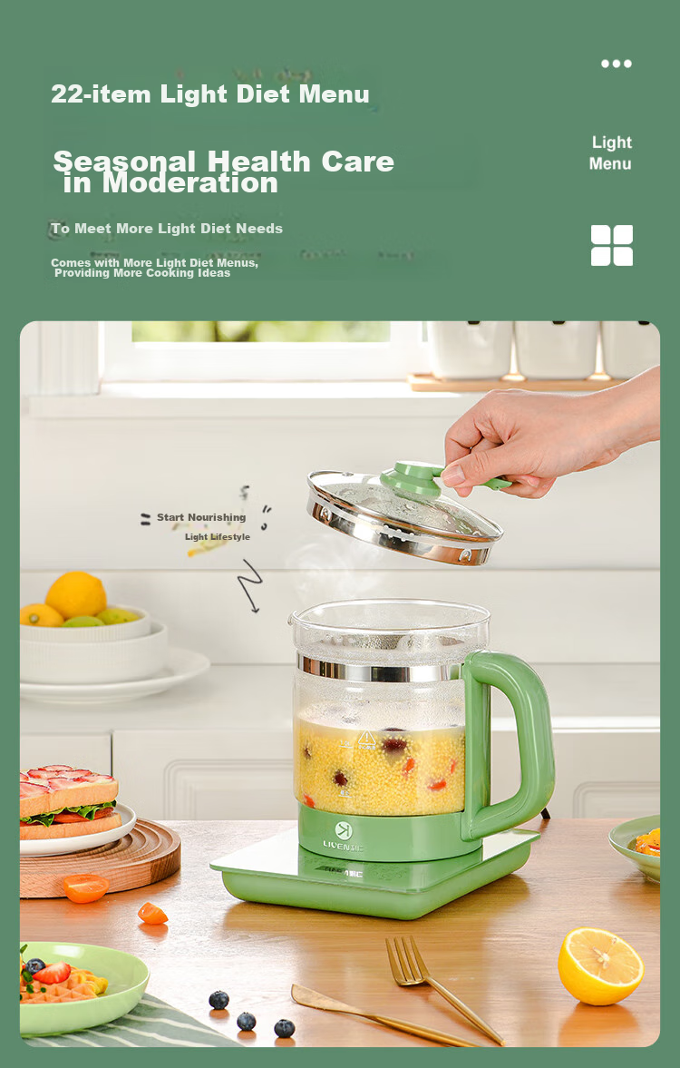 Liren Smart Fully Automatic Water Supply Tea Brewer Tea Extractor Steaming Spray Constant Temperature Tea Steamer Health Pot 2026 Tea Bar Machine LR-CCJ1828【Price Guarantee 618】 3