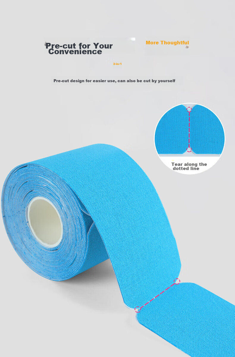 Bestray Muscle Tape, Self-Adhesive Sports Bandage, Athletic Knee Tape, Muscle Taping for Athletes 13