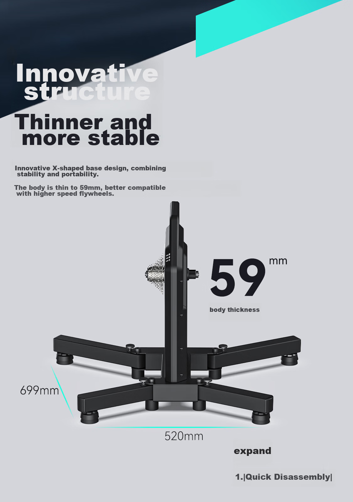 CYCPLUS Fitness [National Team Edition] T2 Intelligent Direct-Drive Cycling Trainer, Indoor Road Bike Power Training Stand, Practice Statio 11