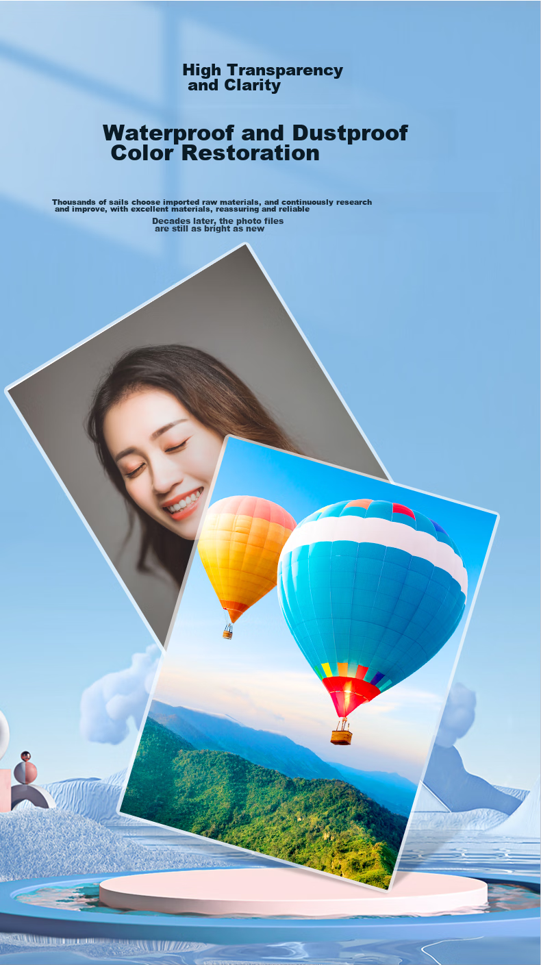 SAILS Frosted Laminating Pouch A3, 8 Mil Thickness, High-Quality Quiet Matte Card Protector, Non-Glaring Laminating Film, 303x426mm, 50 Sheets 7