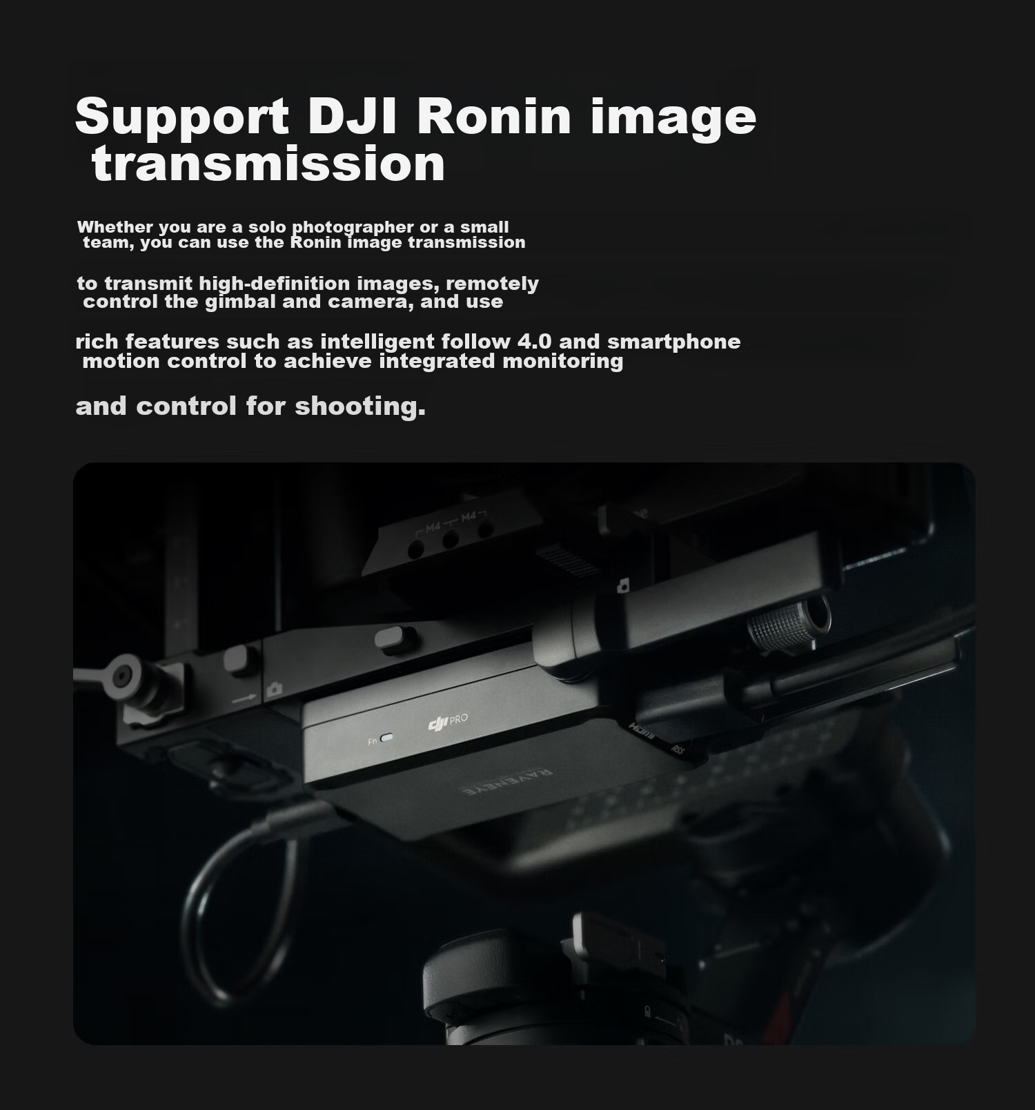 DJI RS 4 Gimbal Stabilizer, Three-Axis Anti-Shake Professional Handheld Shooting Stabilizer, 3kg Load Capacity, for DSLR And Mirrorless Camera Gimbal 12