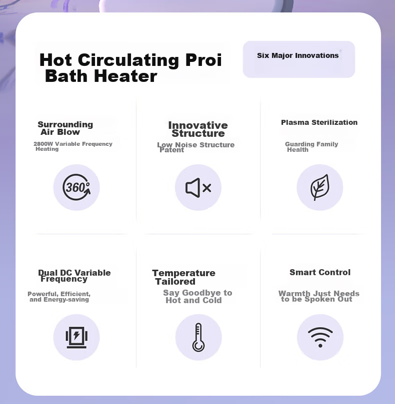 NVC Intelligent Bathroom Heater with 3D Hot Air Circulation, Exhaust Fan, And Integrated Lighting for Ceiling-Mounted Warm Air Blower 300Y 2