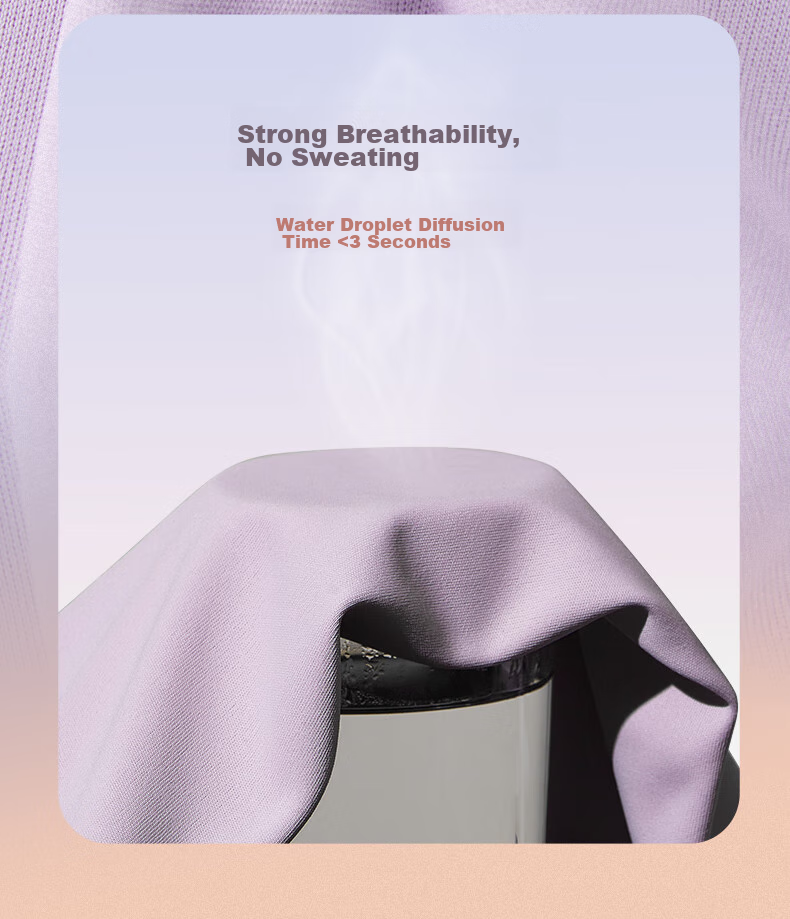 CAMEL Thin Fleece Sports Top for Women, Stand-Up Collar Long Sleeve Running Fitness T-Shirt C1W14L0623 Peach Pink S 4