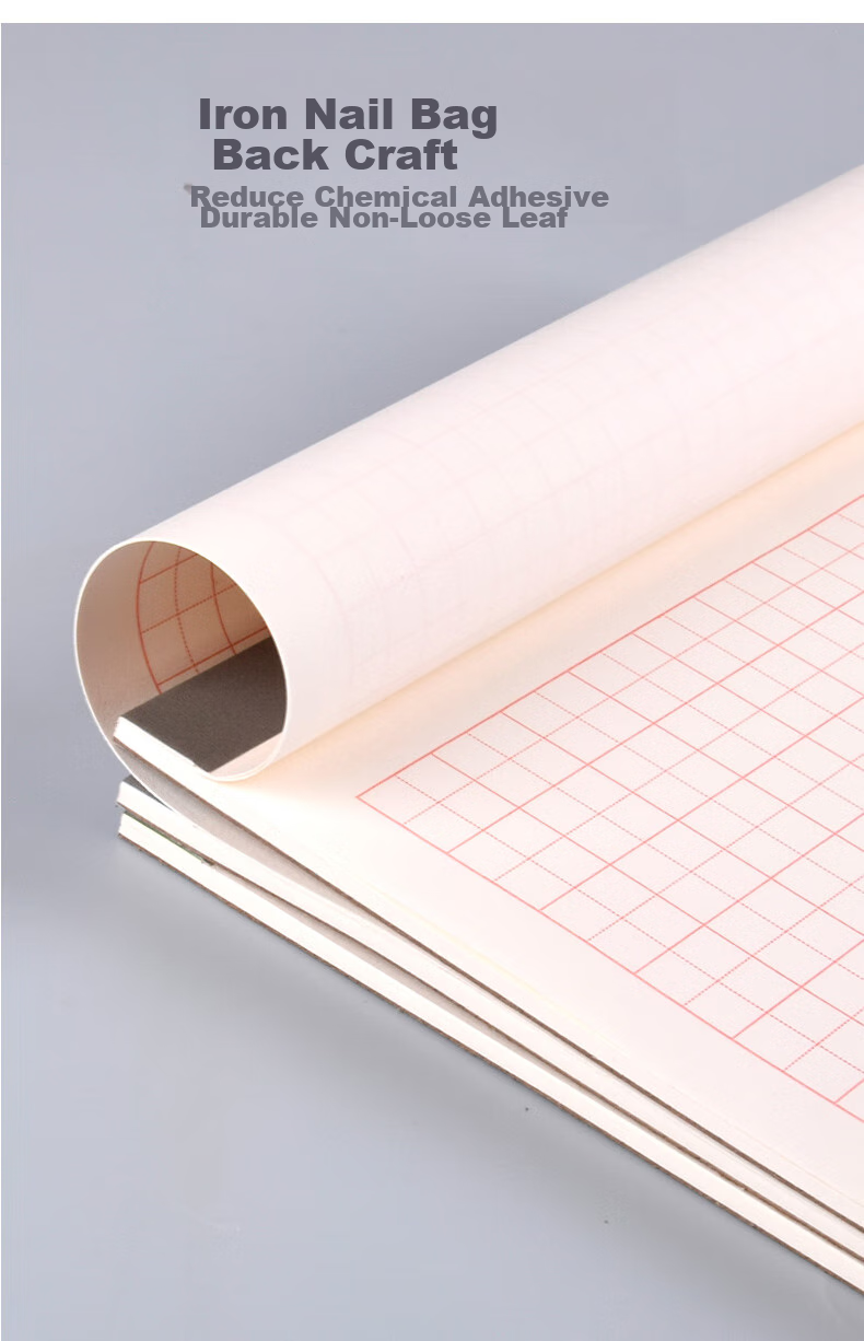 KAISA 16K/30 Sheets Grid Paper, 3-Pack, Hard Pen Calligraphy Practice Book, Copybook Paper, Thickened Fountain Pen Writing Practice Book, High School Student Grid Notebook, Artwork Paper 7
