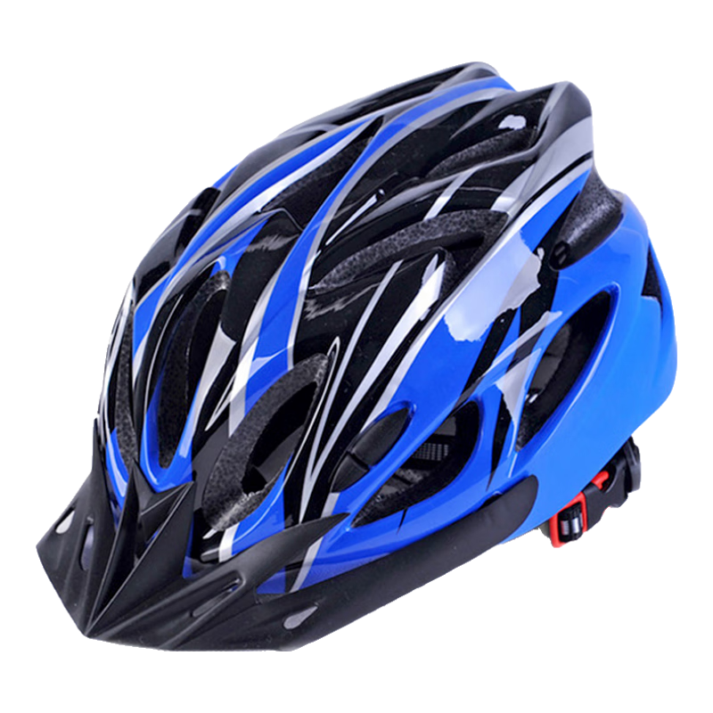 Adandyish Electric Mountain Bike Cycling Helmet for Men And Women, Mountain And Road Bicycle Helmet Cycling Equipment Blue And Black
