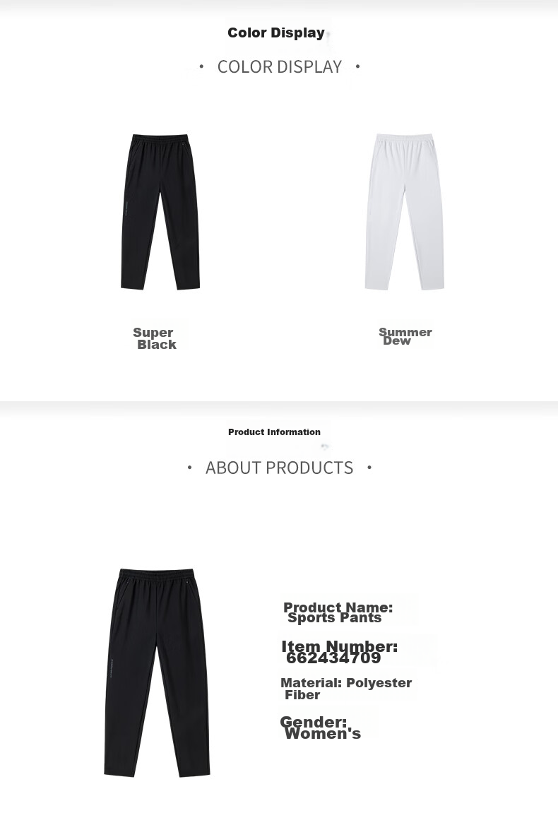 361° Women's Autumn Winter Water-Repellent Outdoor Fleece-Lined Straight-Leg Casual Pants 662534701-3 16