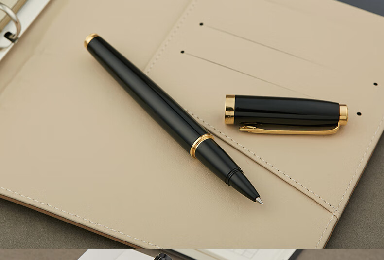 HERO Ballpoint Pen, 988 Daily Writing, Stylish And Personalized Business Office Signing Pen for Men And Women, Black with Gold Clip 13