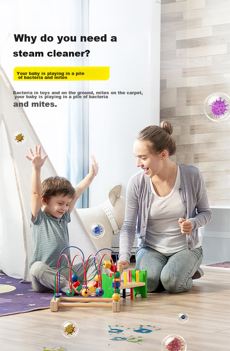 KARCHER German Steam Mop, Household High-Pressure High-Temperature Cleaning Machine, Kitchen Range Hood Cleaning Machine, Oil Removal, 30-Second Rapid Heating Floor Cleaner, Sterilization SC3 2