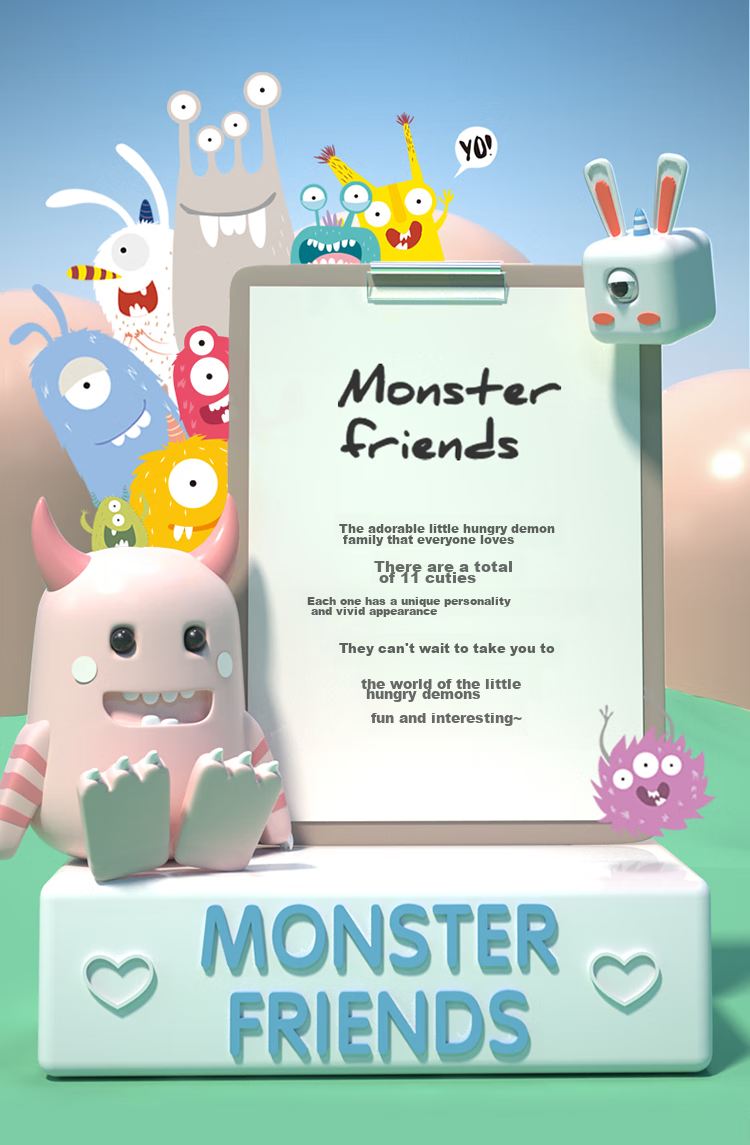 Deli (Deli) 30 Small Student Erasers, Middle School And College Entrance Exam Blessing Gifts, Art Drawing Erasers, Writing Office Erasers, Cute Little Hungry Monster Series 1