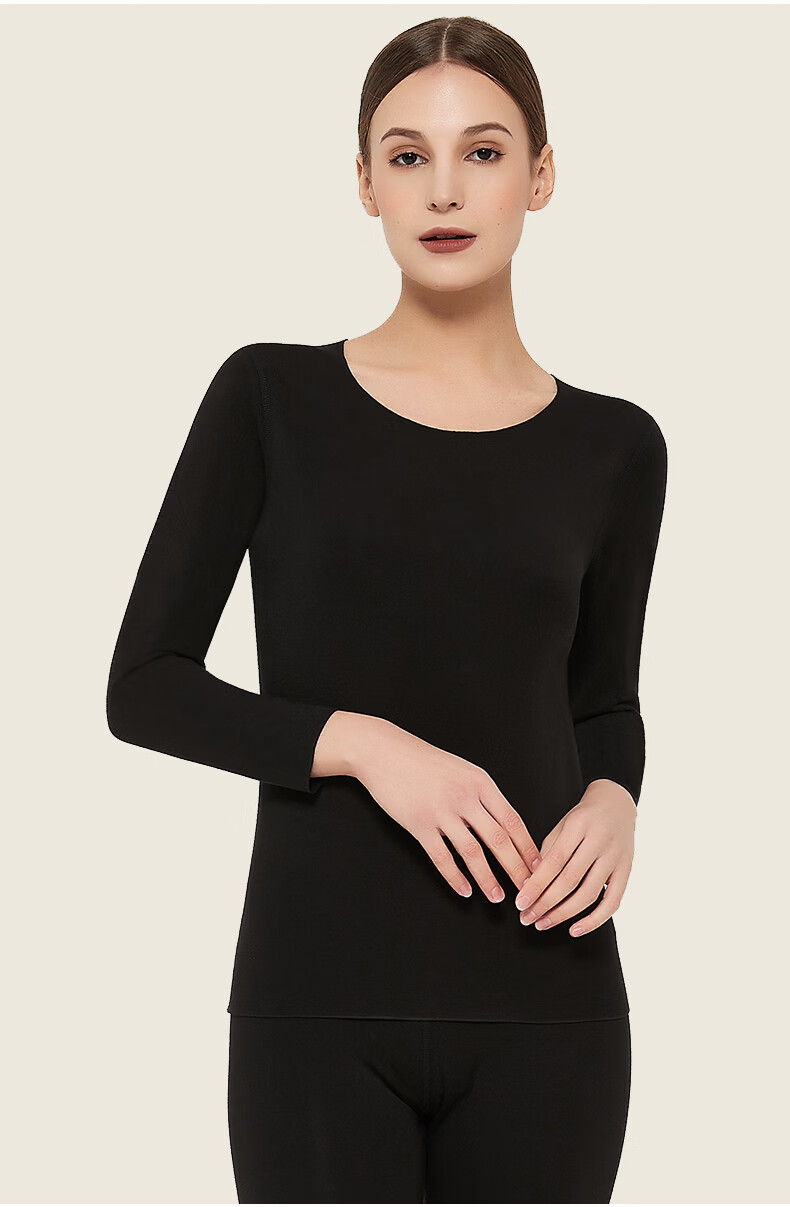 Hengyuanxiang [Winter Bestseller] Thermal Underwear for Men And Women, Heat-Retaining Autumn Top And Bottom, Seamless Warm Base Layer Set with Brushed Fabric 29