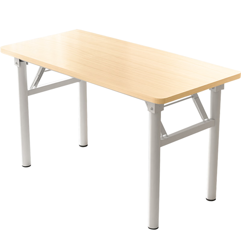 Huakaizhixing Computer Desk, Foldable Desktop Table for Home Use, Simple Writing Desk, Long Table, Outdoor BGZ660 Double-Layer 1.2 Meters