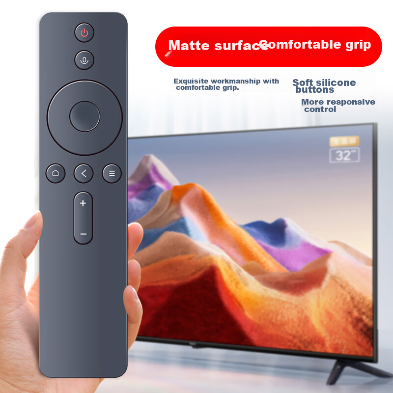 Универсальный Bluetooth пульт дистанционного управления Qinxuan для Xiaomi TV Box, проектора, поддержка голосового управления
