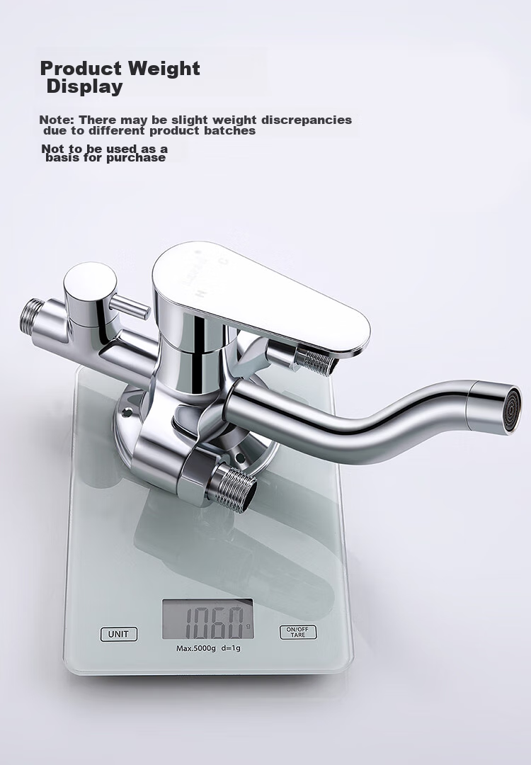Larsd Shower Mixing Valve, Surface-Mounted Shower Faucet Mixer with Copper Body, Hot And Cold Shower Head Switch LD6306 13