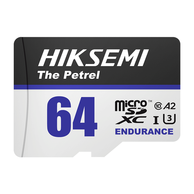HIKVISION 64GB TF (MicroSD) Memory Card U3 C10 A2 V30 4K Video Surveillance Card Dash Cam Memory Card Digital High-Speed Flash Memory Card