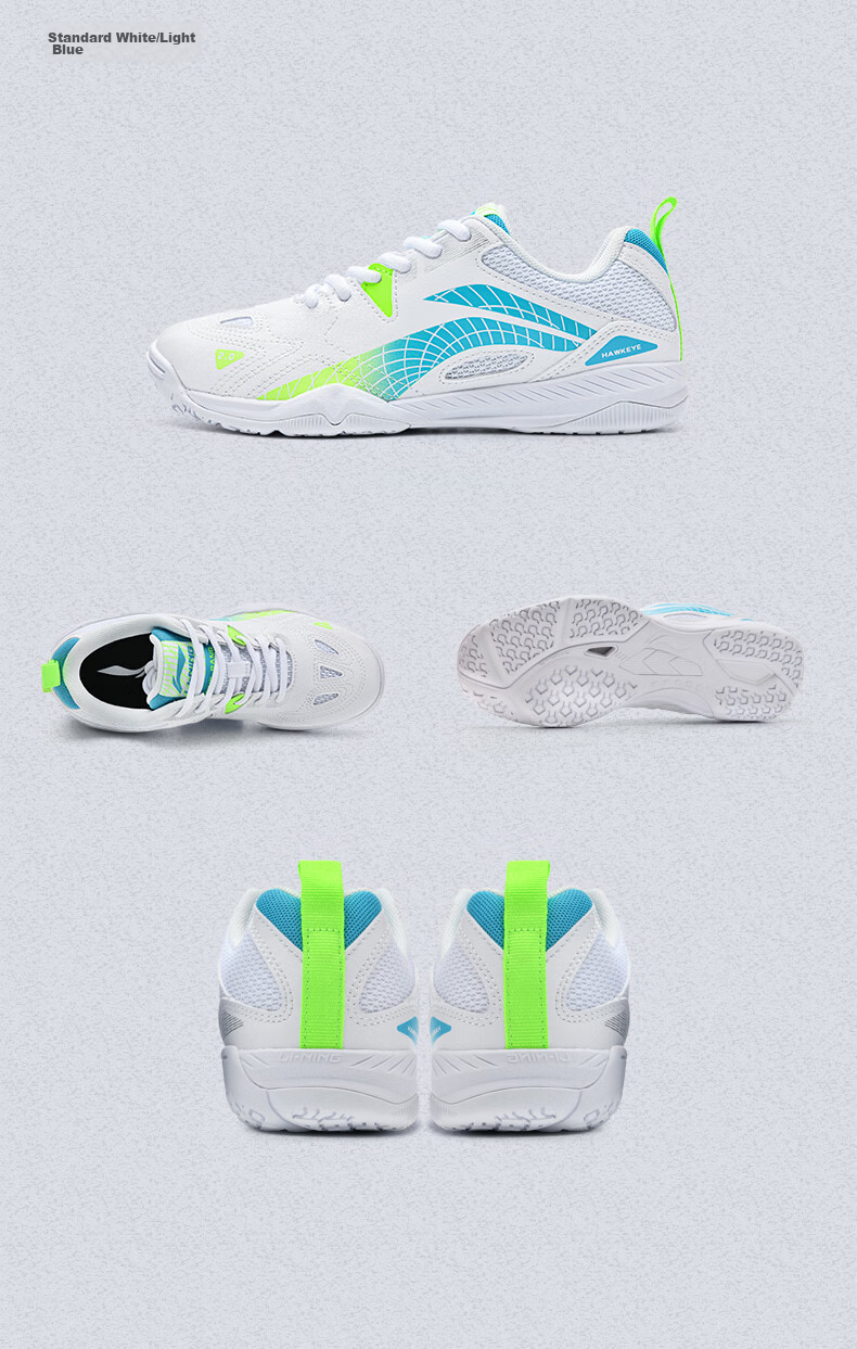 Li-Ning Table Tennis Shoes for Men And Women, Badminton Shoes Eagle Eye 2.0 Competition Training Sports Shoes Size 42 18